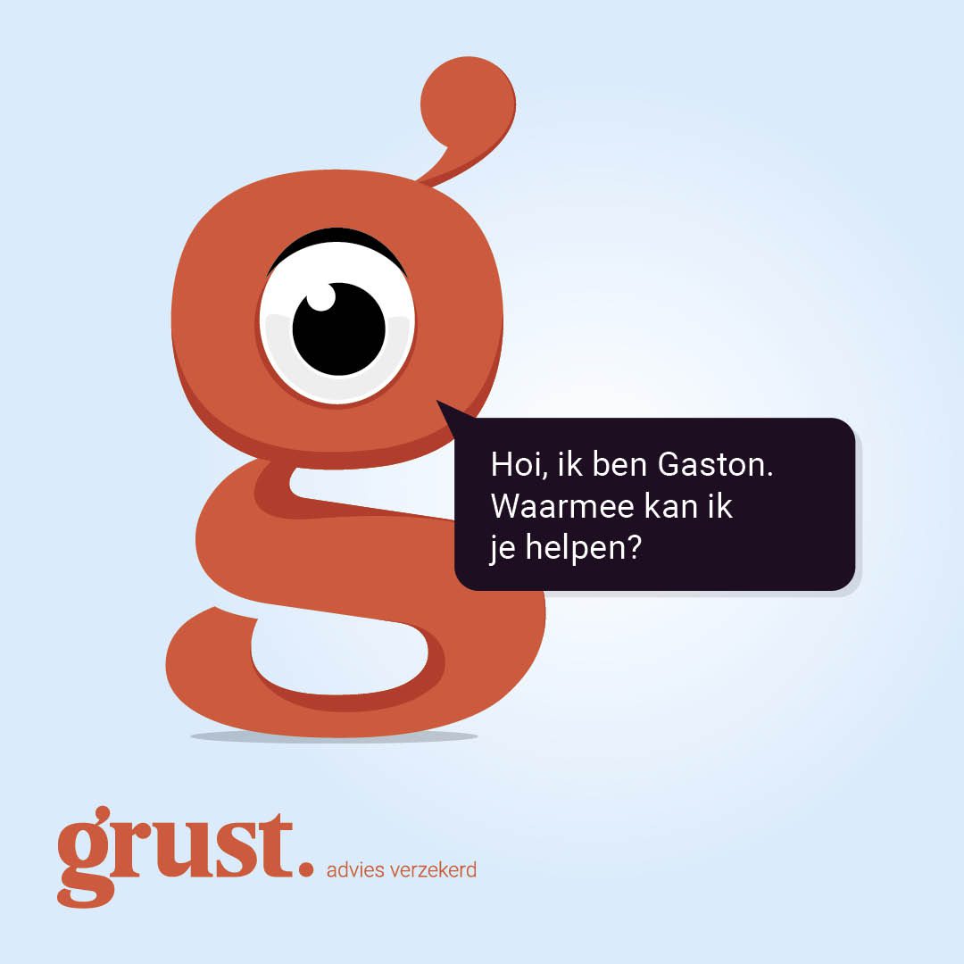 Gaston, de eerste virtuele gruststeller